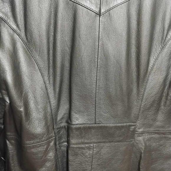 Wilson's black leather Jacket New with tags - Picture 7 of 9